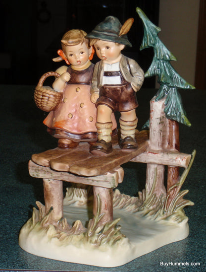 Goebel Hummel Figurine "On Our Way" #472 TMK7 Century Collection - RARE FIND!