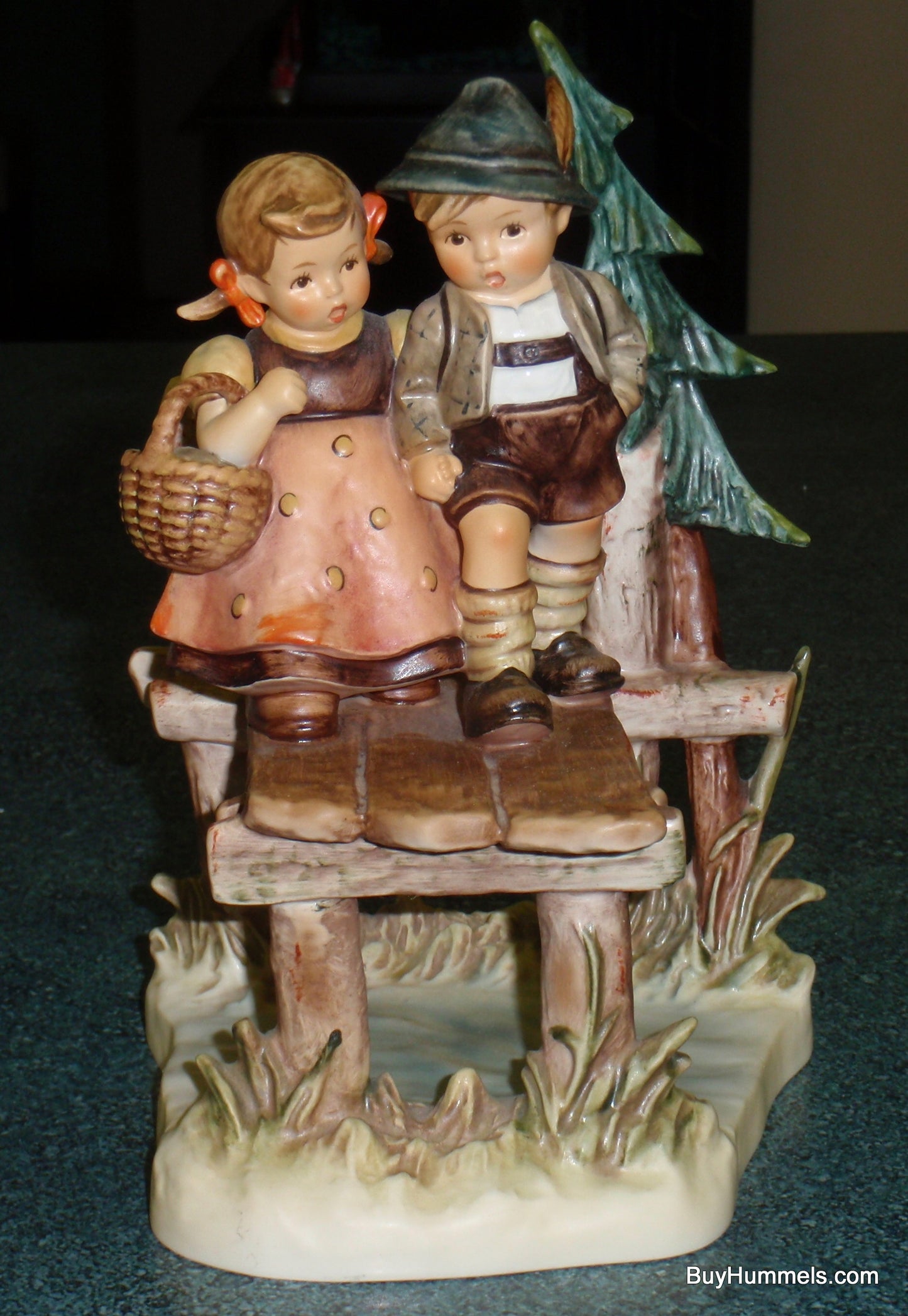 Goebel Hummel Figurine "On Our Way" #472 TMK7 Century Collection - RARE FIND!