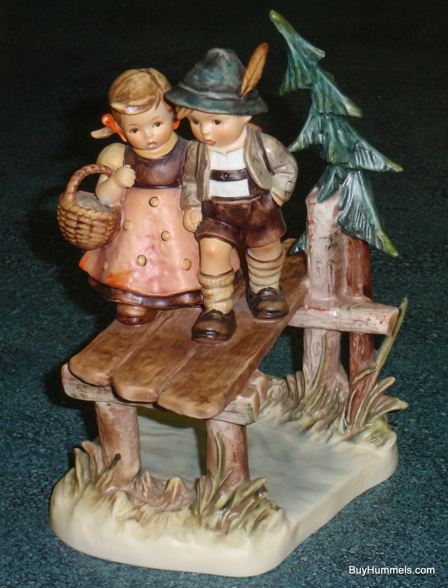 Goebel Hummel Figurine "On Our Way" #472 TMK7 Century Collection - RARE FIND!