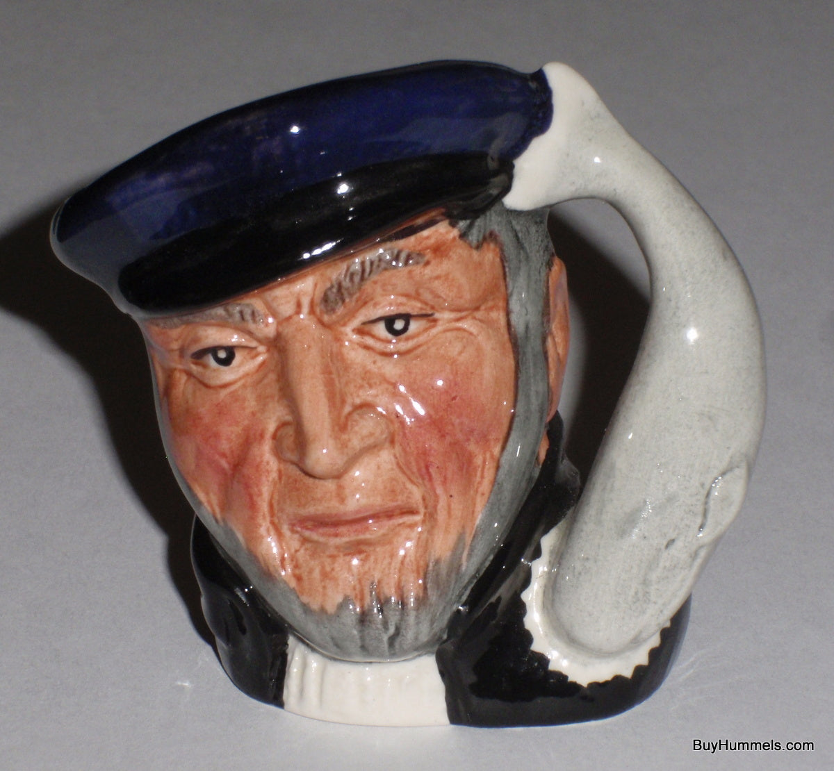 Royal Doulton D6522 Captain Ahab Miniature Character Jug Moby Dick