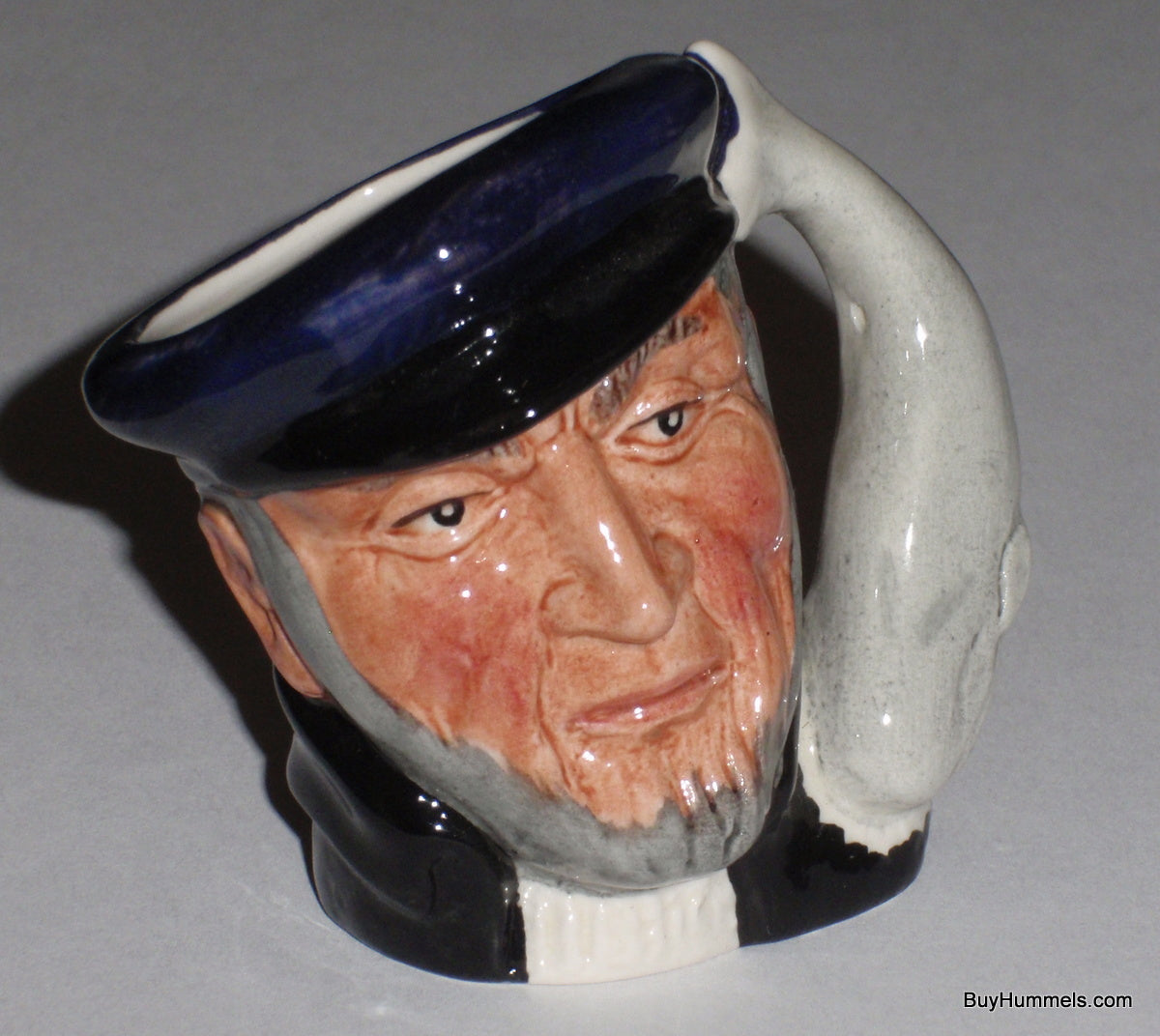 Royal Doulton D6522 Captain Ahab Miniature Character Jug Moby Dick
