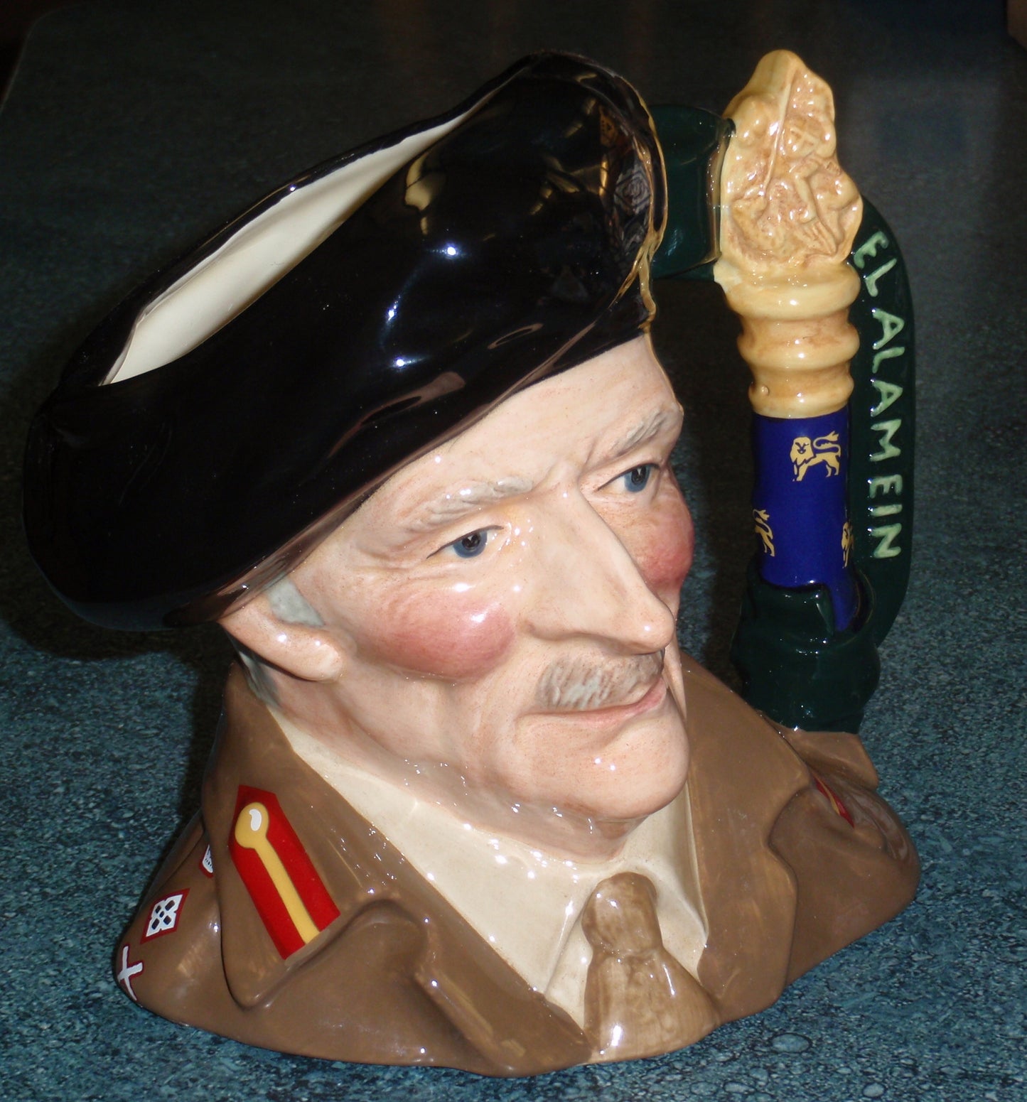 "Field Marshal Montgomery" Royal Doulton Large Character Jug D6908
