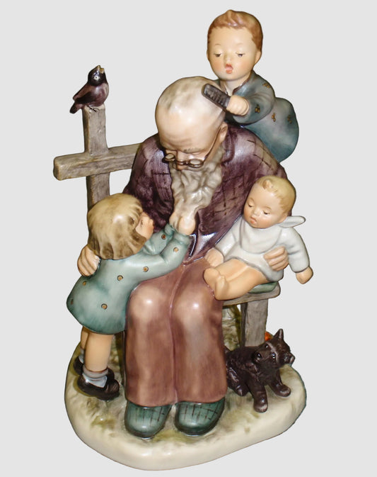 "At Grandpa's" Goebel Hummel Figurine #621 TMK7 LIMITED EDITION