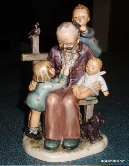 "At Grandpa's" Goebel Hummel Figurine #621 TMK7 LIMITED EDITION