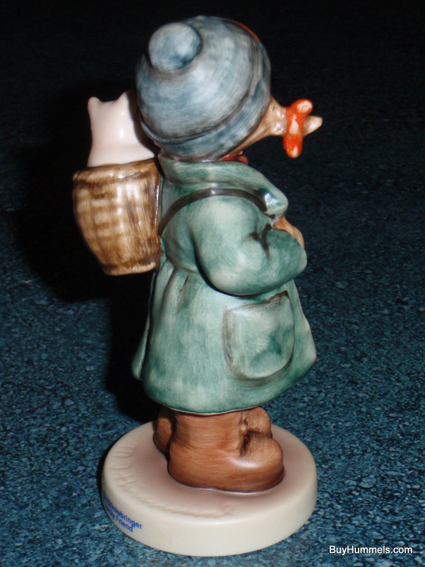 "Lucky Friend" Goebel Hummel Figurine #2235 - Limited Edition (Girl with Pig)