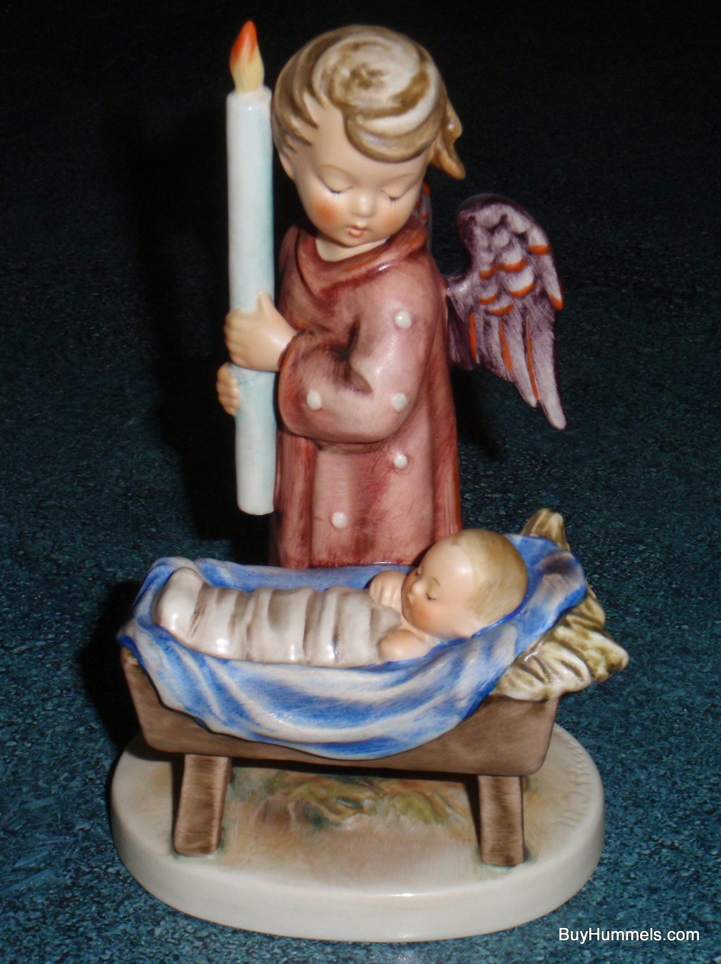 Watchful Angel Goebel Hummel Angel With Baby Jesus Figurine #194