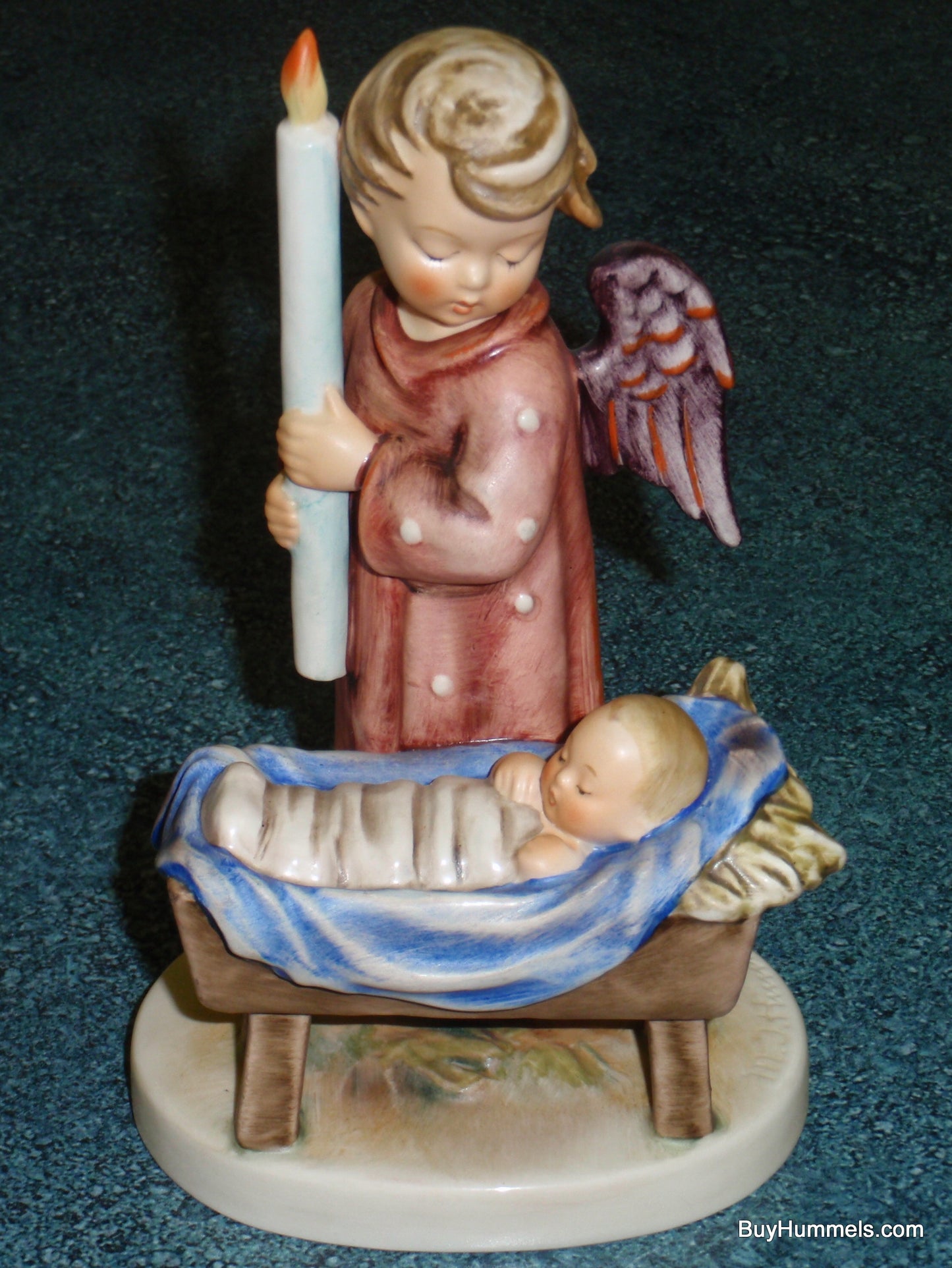 Watchful Angel Goebel Hummel Angel With Baby Jesus Figurine #194