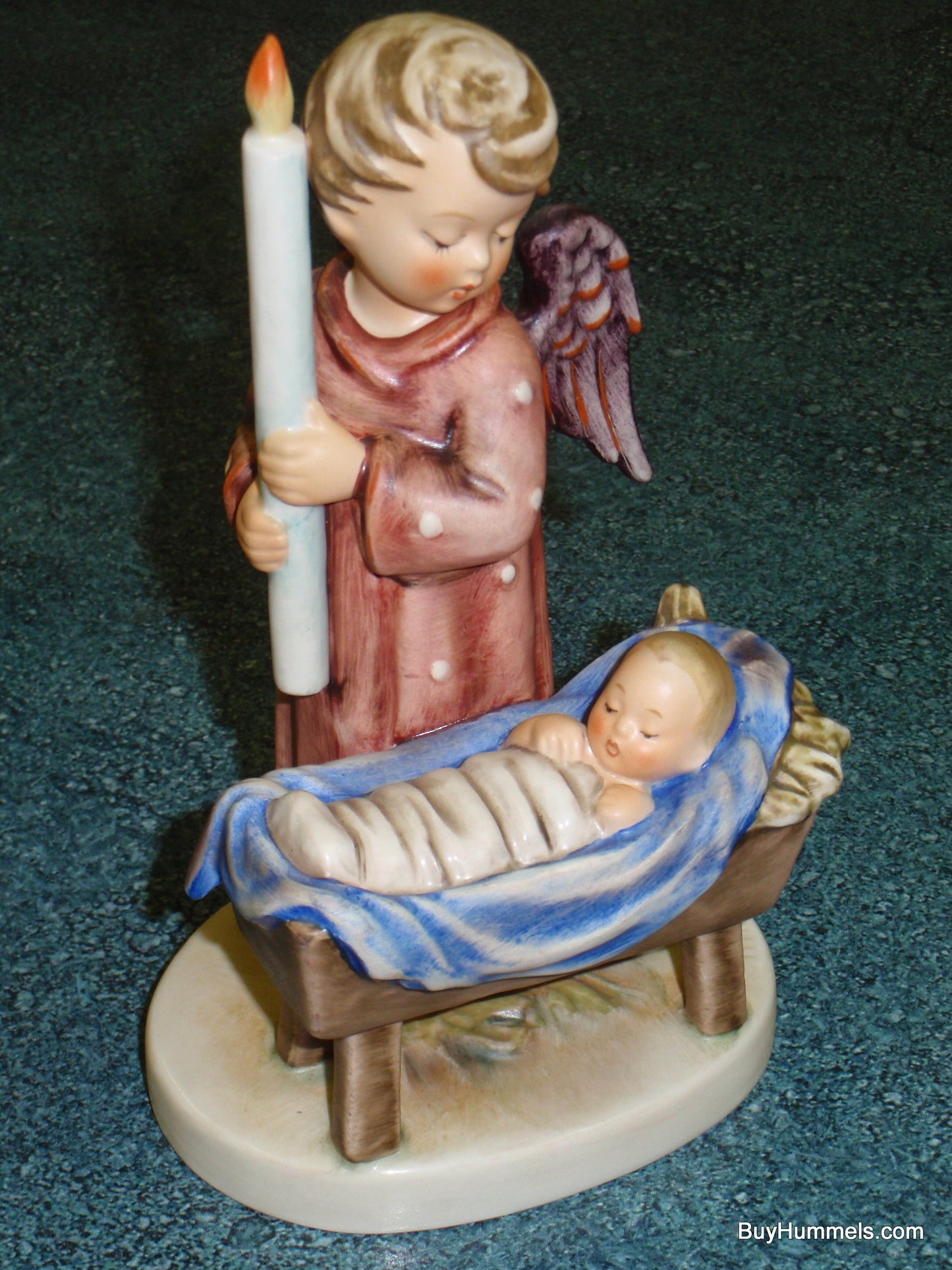 Watchful Angel Goebel Hummel Angel With Baby Jesus Figurine #194