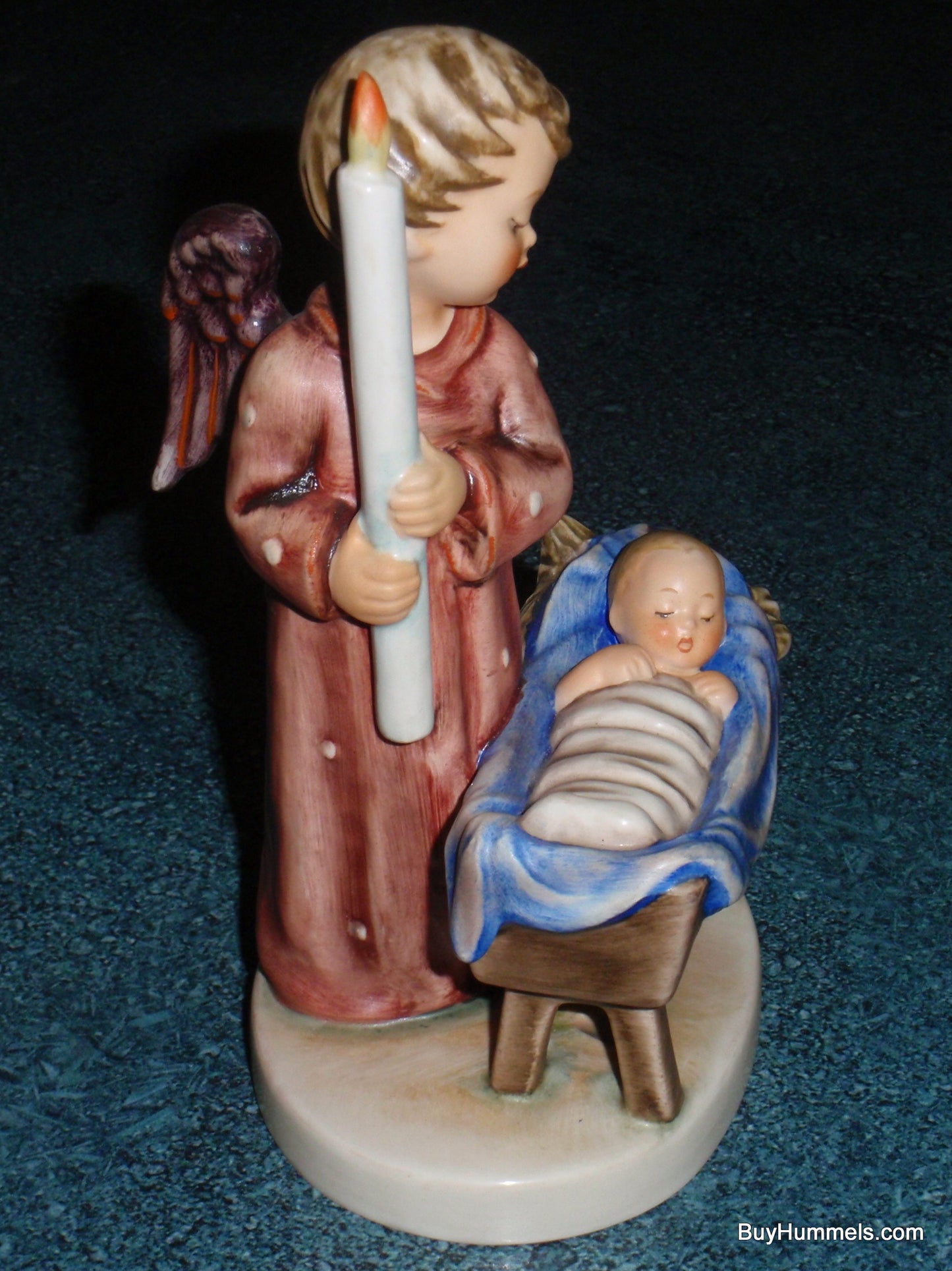 Watchful Angel Goebel Hummel Angel With Baby Jesus Figurine #194