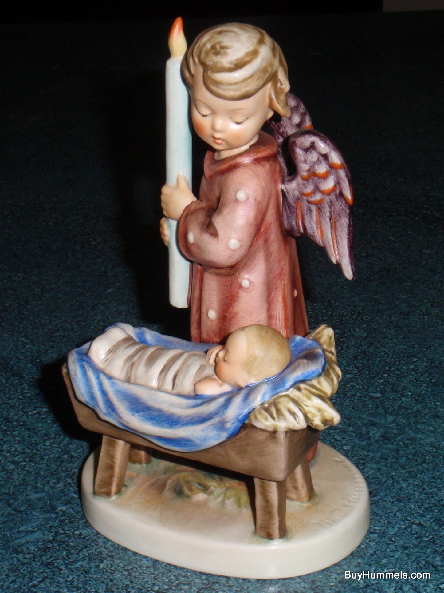 Watchful Angel Goebel Hummel Angel With Baby Jesus Figurine #194