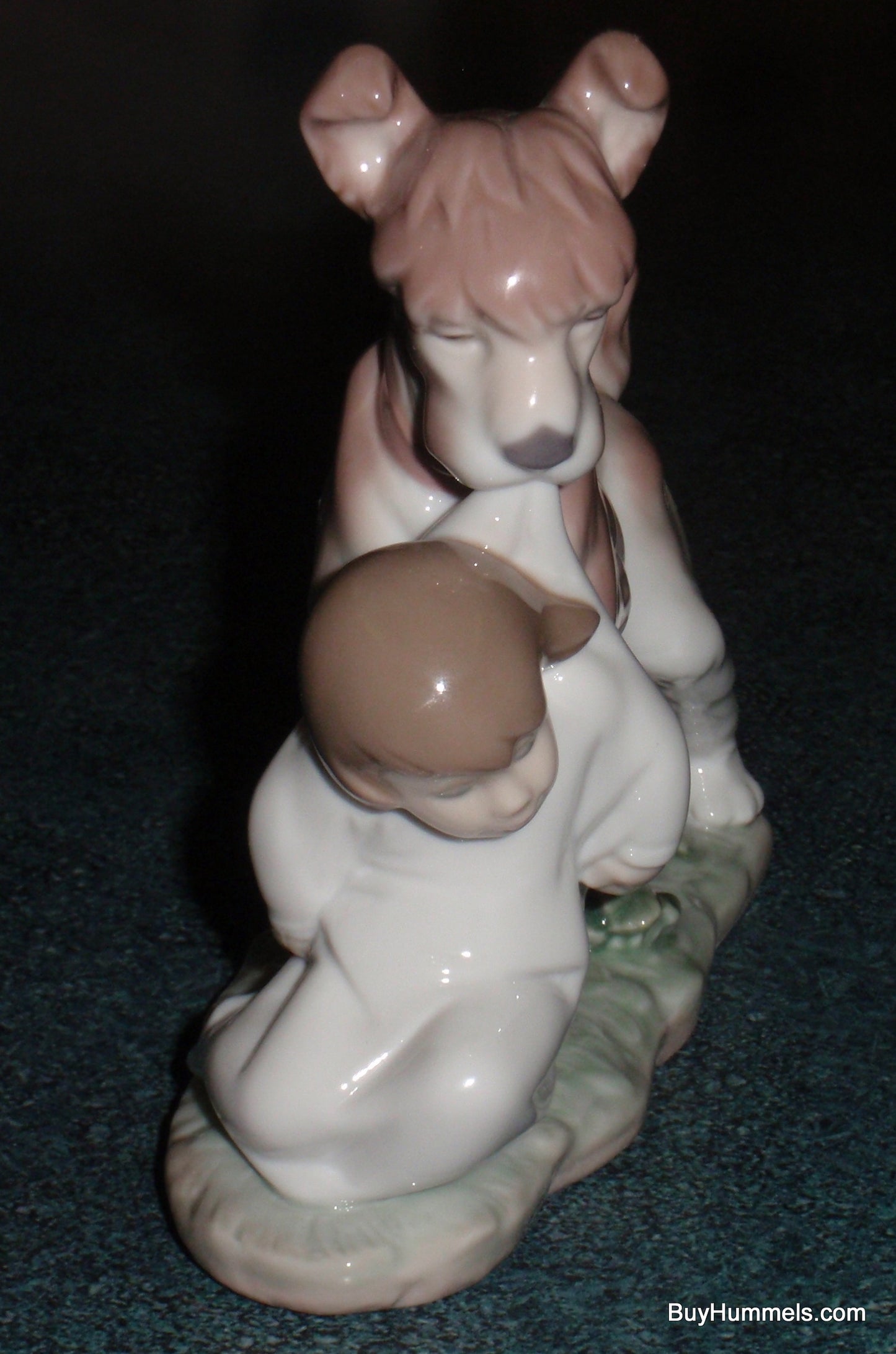 "Safe And Sound" Lladro Dog Figurine #6556