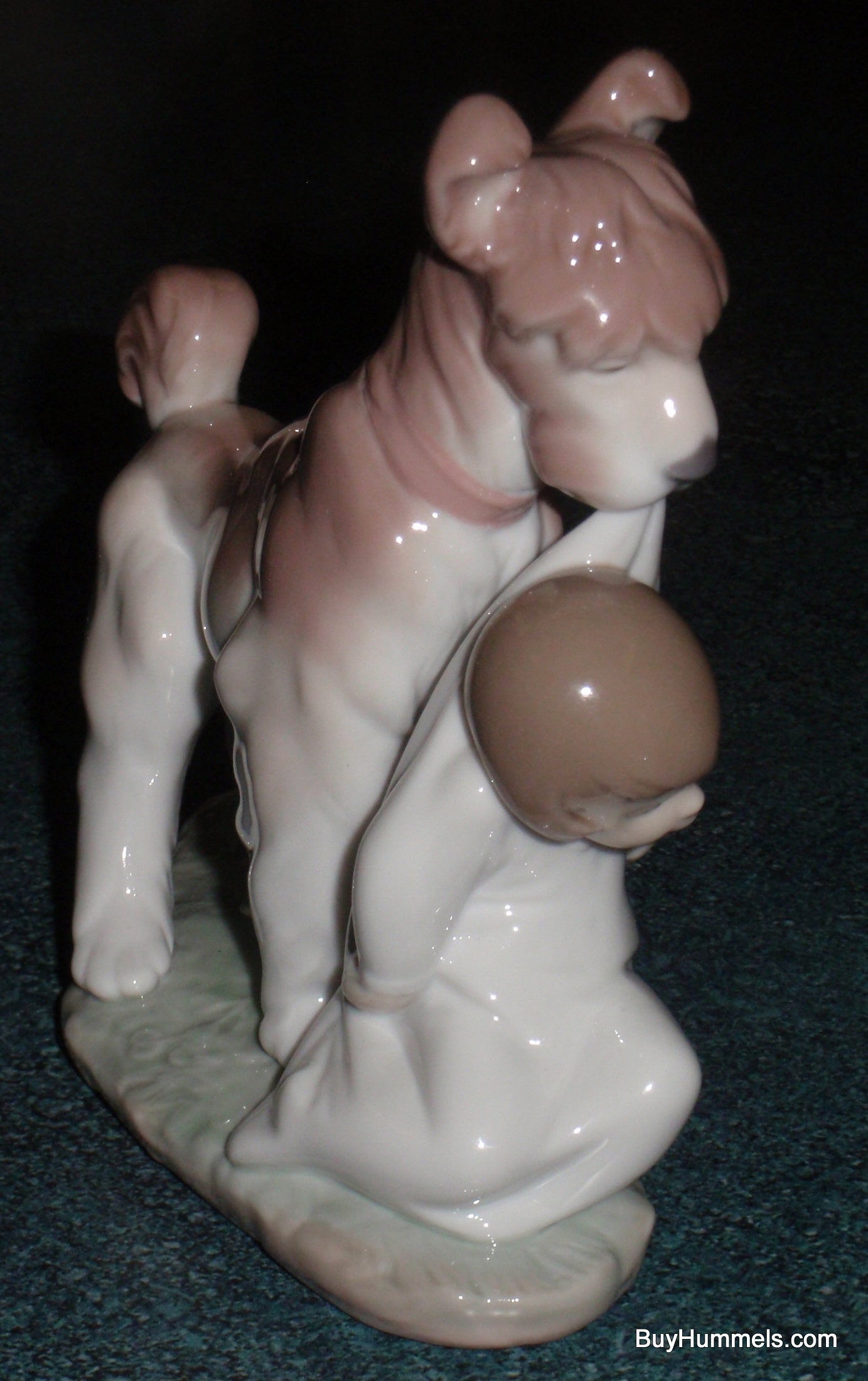 "Safe And Sound" Lladro Dog Figurine #6556