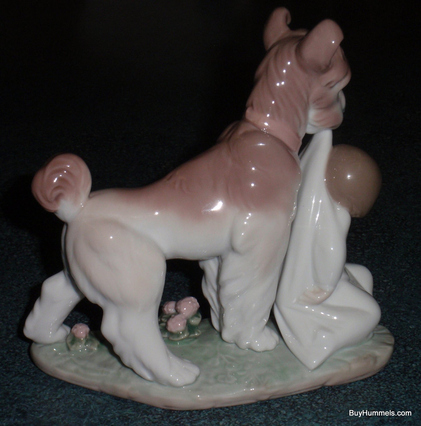 "Safe And Sound" Lladro Dog Figurine #6556