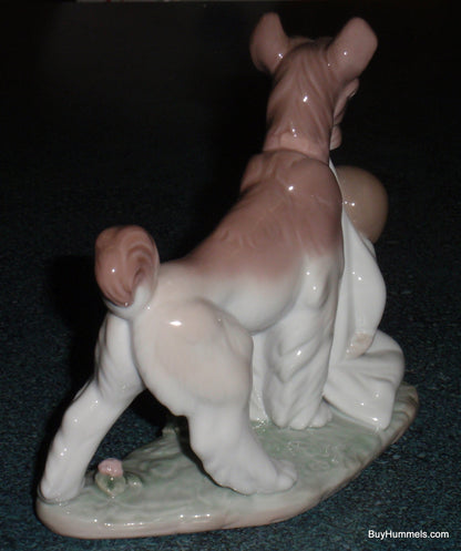 "Safe And Sound" Lladro Dog Figurine #6556