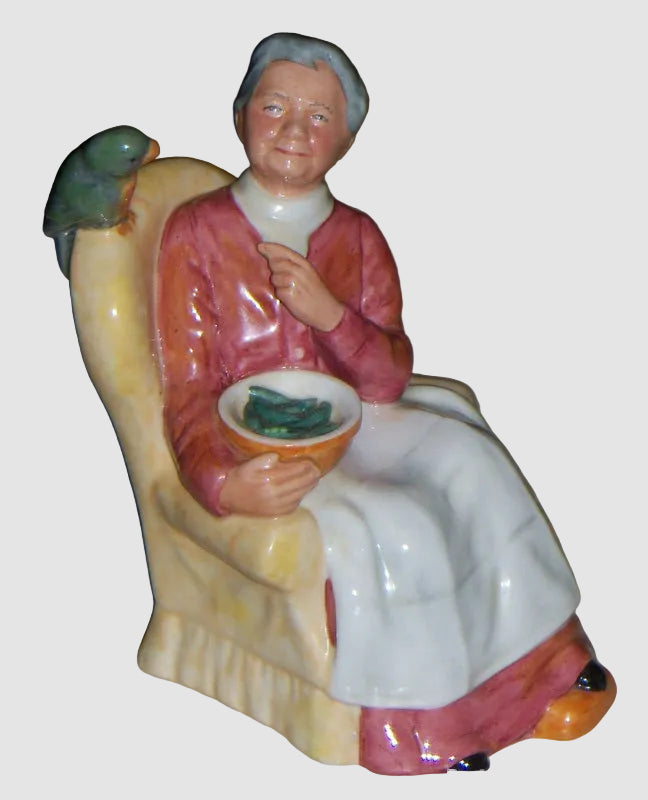 "Pretty Polly" Royal Doulton Figurine HN 2768 - Golden Years (6.25")