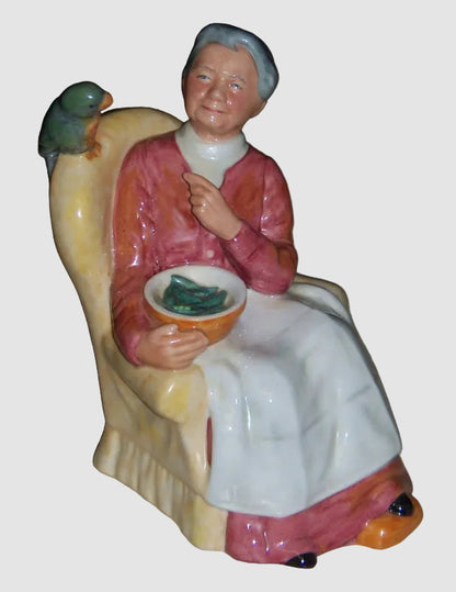 "Pretty Polly" Royal Doulton Figurine HN 2768 - Golden Years (6.25")