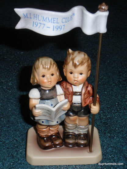 "Celebrate With Song" Goebel Hummel Figurine #790 - 20 Year Hummel Club!