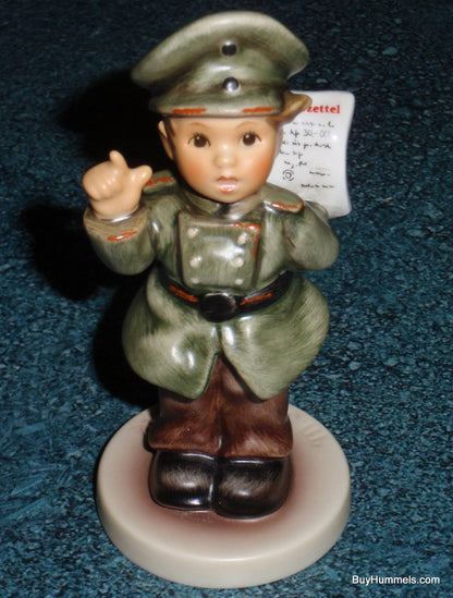 "Halt" Goebel Hummel Police Officer Figurine #2039