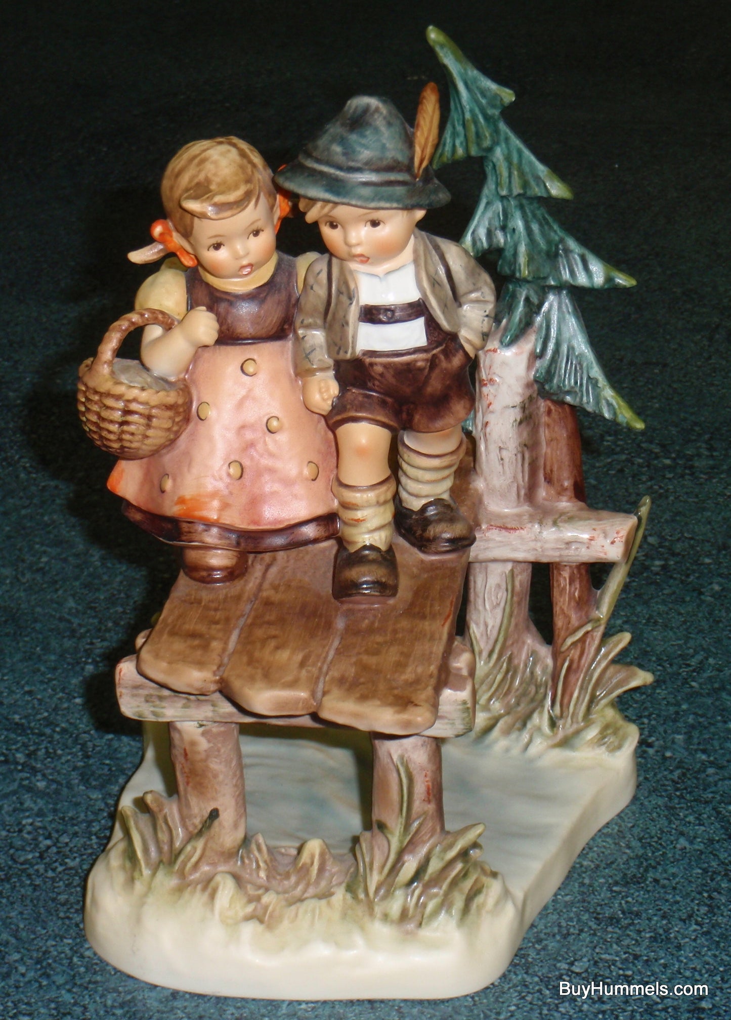 Goebel Hummel Figurine "On Our Way" #472 TMK7 Century Collection - RARE FIND!