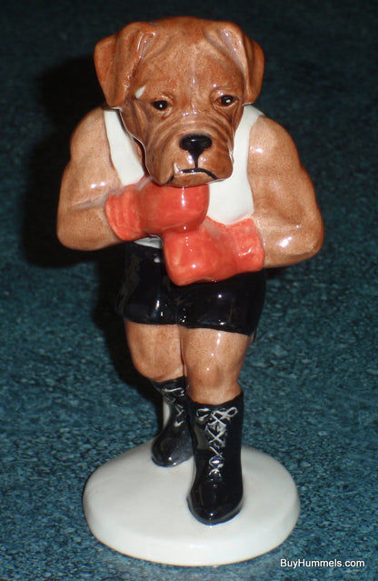 "It's A Knockout Dog" Royal Doulton Beswick Sporting Collection Boxer Boxing SC3 Limited Edition Collectible!