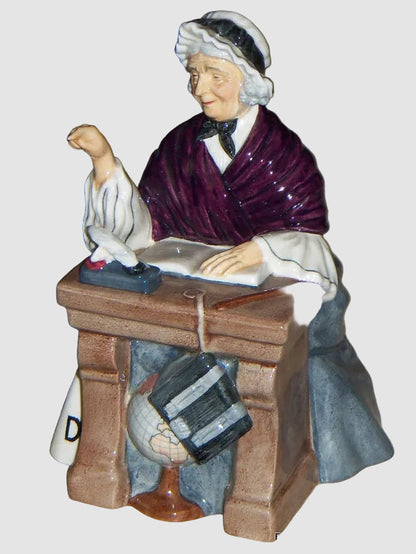 "Schoolmarm" Royal Doulton Figurine HN 2223 - Margaret Davies (7")