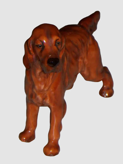 “CH Pat O’Moy” Irish Setter Royal Doulton Dog Figurine HN 1056 - Frederick Daws (6")
