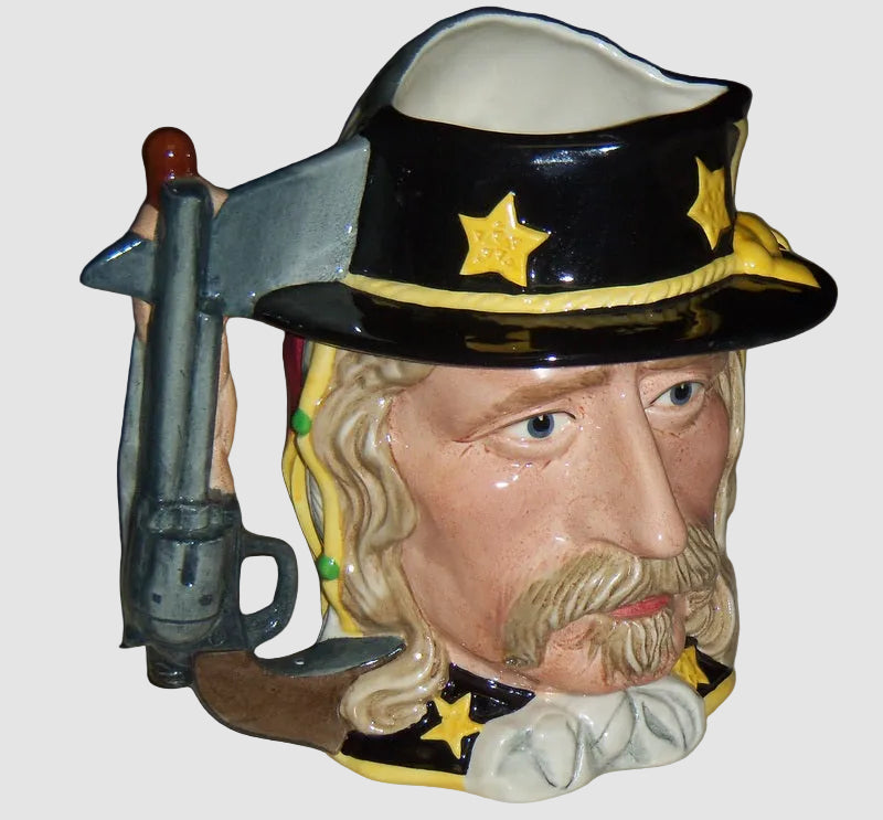 "The Battle Of Little Big Horn" Royal Doulton Character Toby Jug D6712 - Large (7")