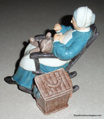 "Nanny" Royal Doulton Figurine HN2221 - Sitting in Chair (6")