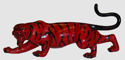 "Sheng Chi Tiger" Royal Doulton Prestige Flambe Figurine BA66 (7.5")