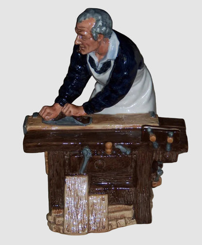 "The Carpenter" Royal Doulton Figurine HN 2678 - At Workbench (8")