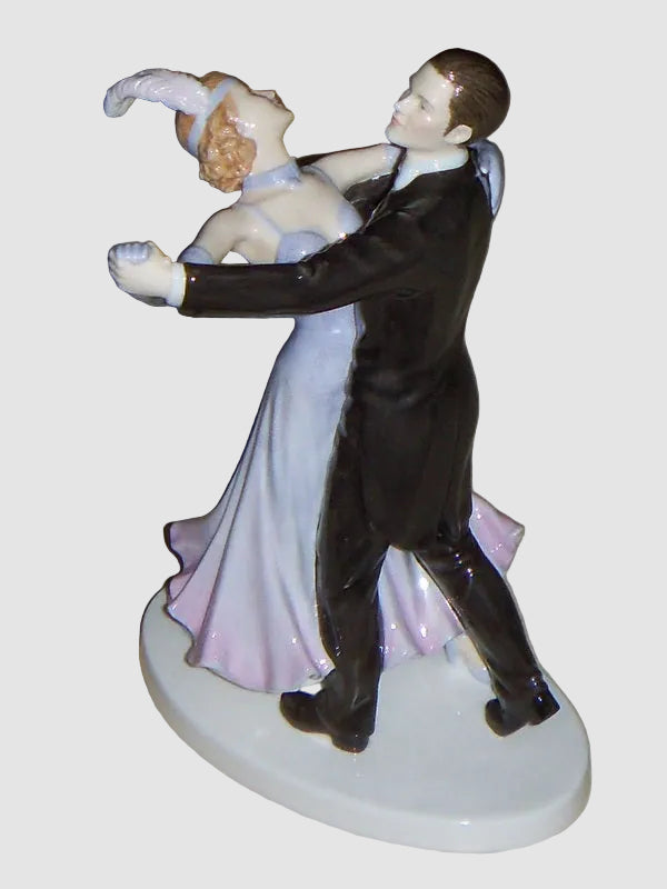 "The Foxtrot" Royal Doulton Figurine HN 5445 - Dancing Couple (9")
