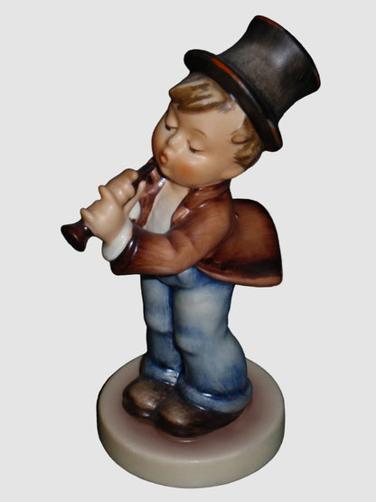 "Serenade" Goebel Hummel Figurine #85/0 - Boy Playing Flute (5")