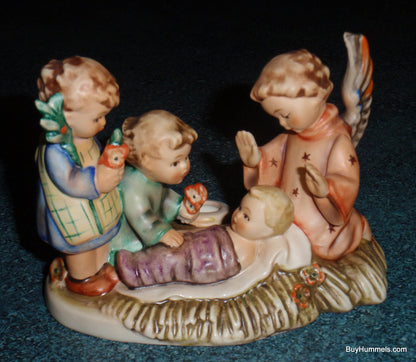 "Silent Night" Goebel Hummel Figurine #54 - Baby Jesus & Angel (3.75")