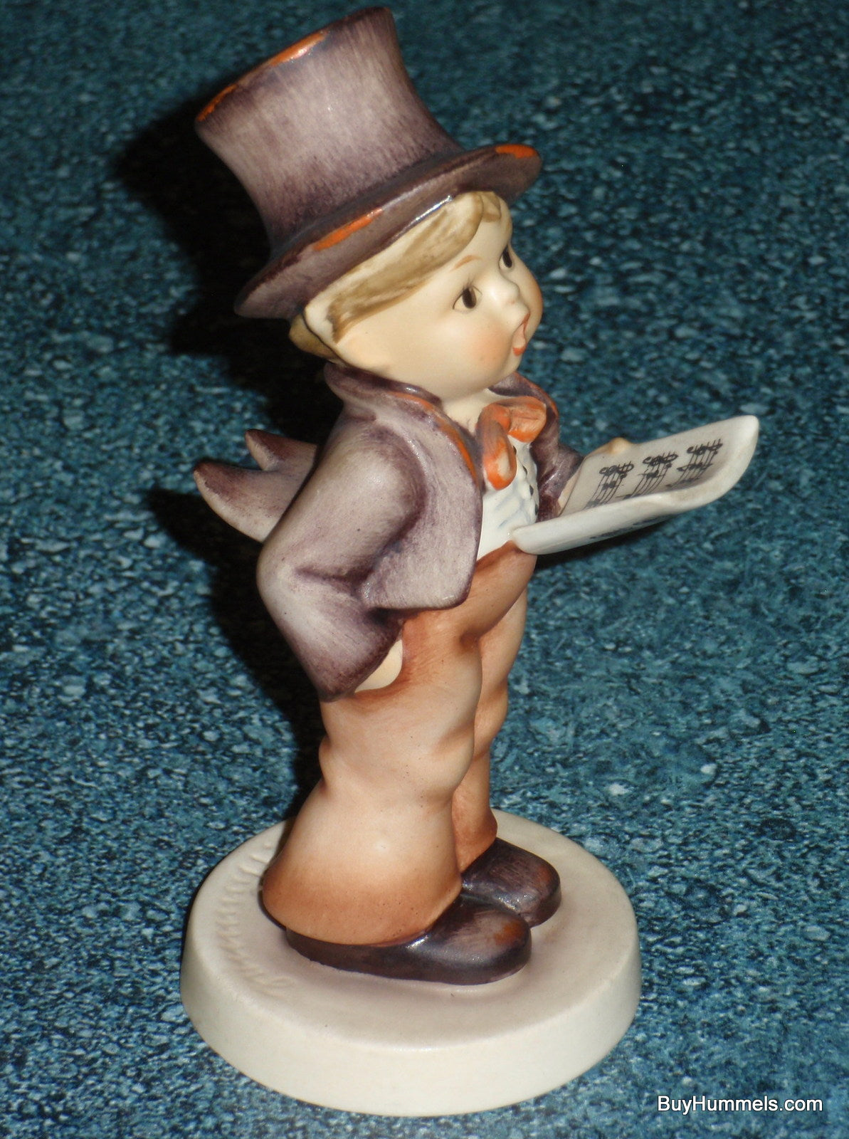 "Street Singer" Goebel Hummel Figurine #131 - Boy With Sheet Music - GIFT!