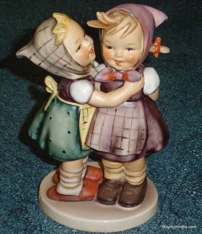 "Telling Her Secret" Goebel Hummel Figurine #196/I - Large Version (6.25")