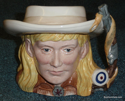 Annie Oakley Character Toby Jug D6732 Royal Doulton Wild West Collection