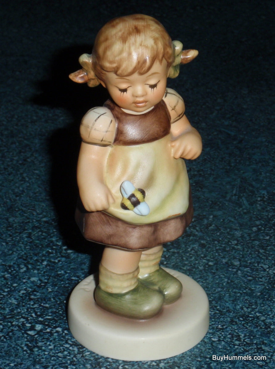 "Bee My Friend?" Goebel Hummel Figurine #2300 TMK8 -Little Girl With Bumblebee!