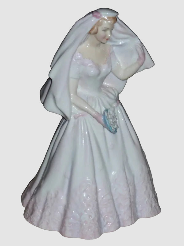 "The Bride" Royal Doulton Figurine HN2166 - Peggy Davies (8")
