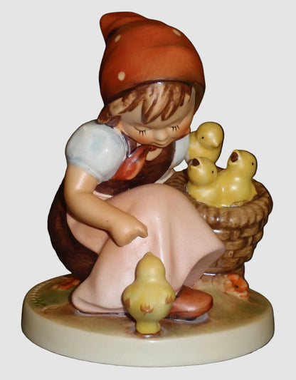 "Chick Girl" Goebel Hummel Large Figurine #57/I (4.25")