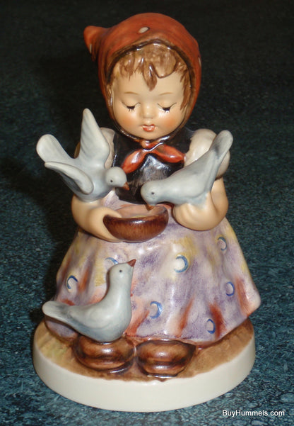 "Cinderella" Goebel Hummel Figurine #337 Little Girl Feeding Pigeons CUTE!