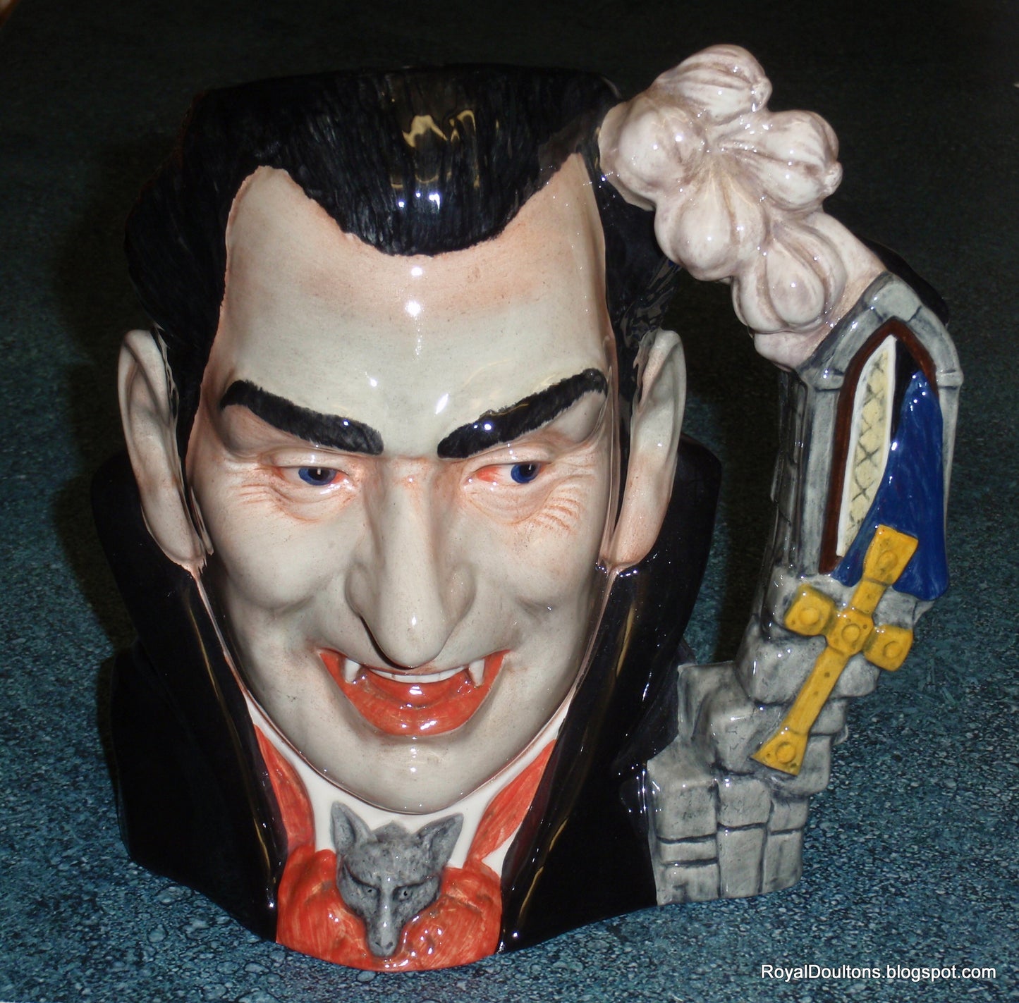 "Count Dracula" Royal Doulton Character Jug D7053 - 1997 Jug of the Year