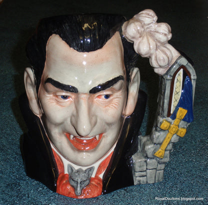 "Count Dracula" Royal Doulton Character Jug D7053 - 1997 Jug of the Year