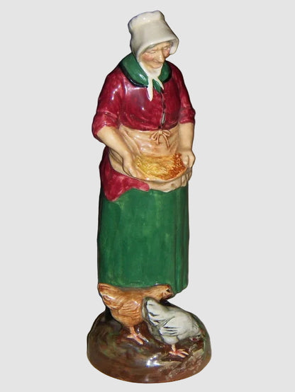 "The Farmer's Wife" Royal Doulton Figurine HN2069 - Leslie Harradine (9")