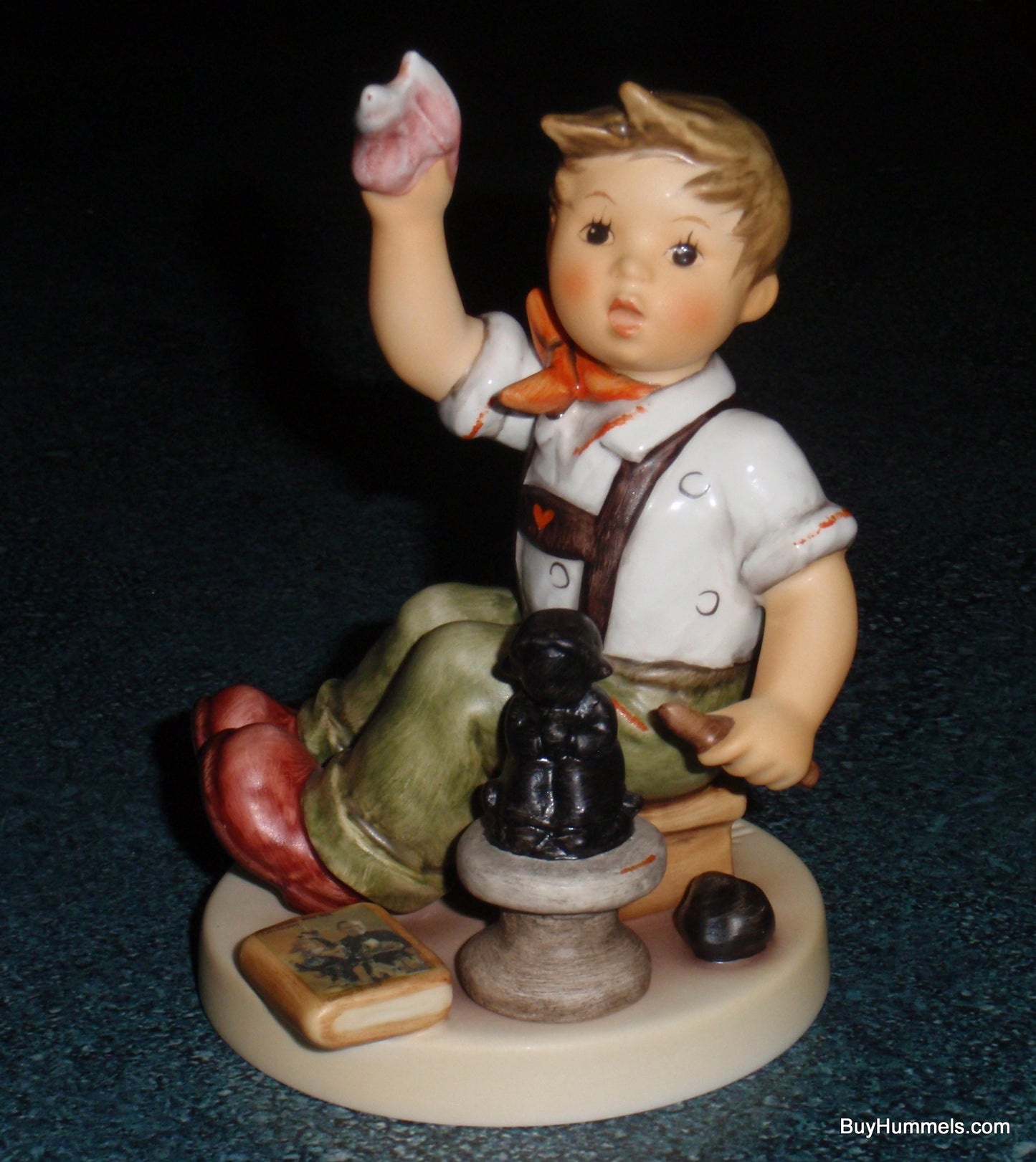 "The Final Sculpt" Goebel Hummel Figurine #2180 TMK8 - Gerhard Skrobek Farewell Tour!