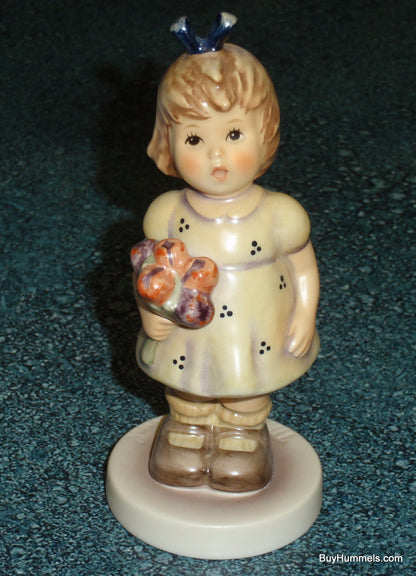 "From My Garden" Goebel Hummel Figurine #795/0 - Little Girl With Bouquet!