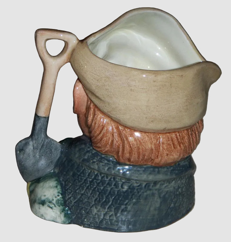 "The Gardener" Royal Doulton Character Toby Jug D6634 (4.25")