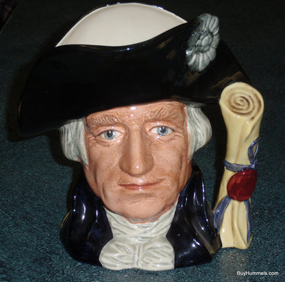 250th Anniversary President George Washington Royal Doulton Character Jug D6669