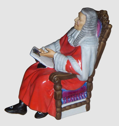 "The Judge" Royal Doulton Seated Figurine HN 2443 (6.25")