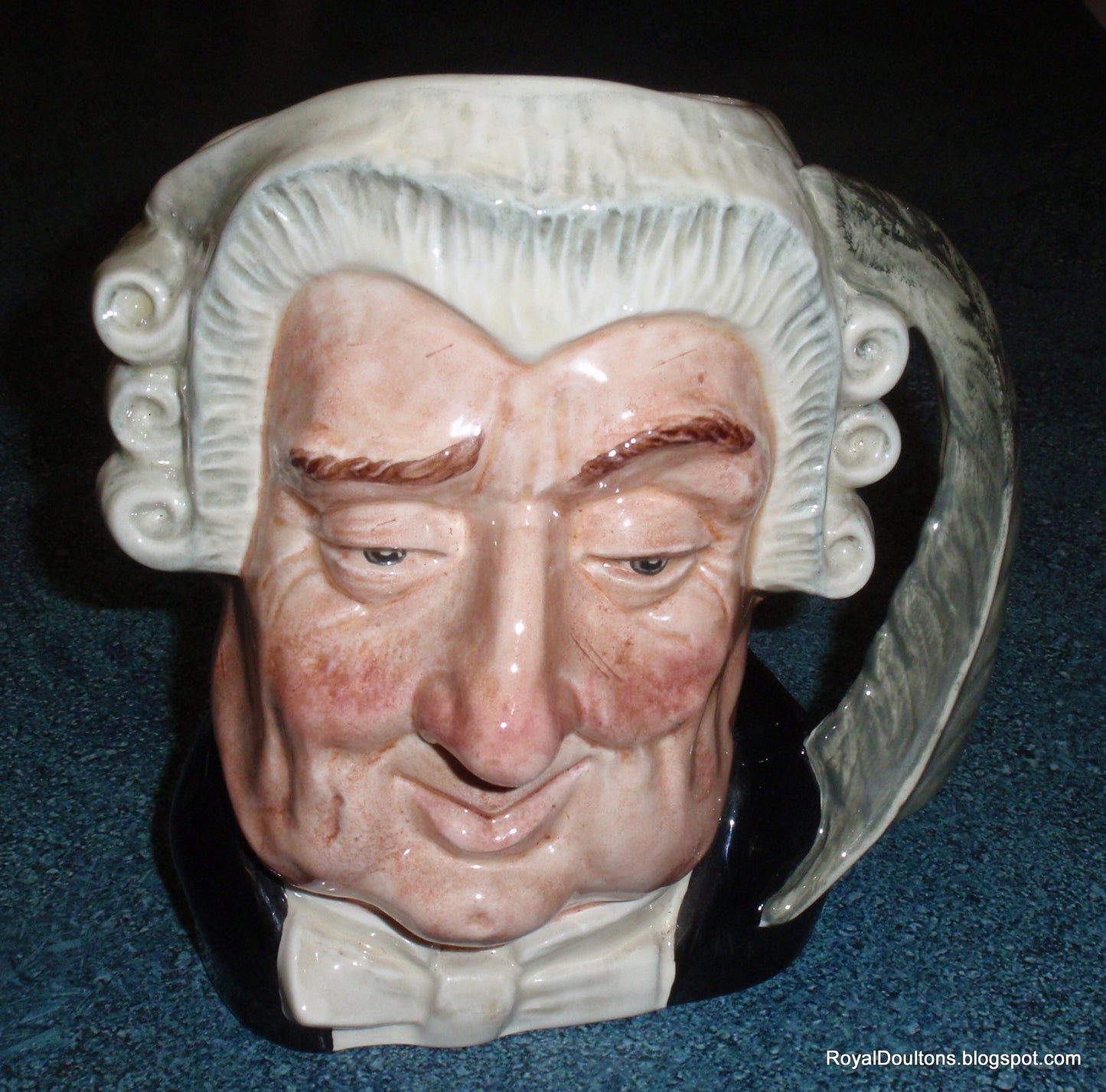 LARGE "Lawyer" Royal Doulton Character Toby Jug D6498 - GREAT MAN CAVE GIFT!