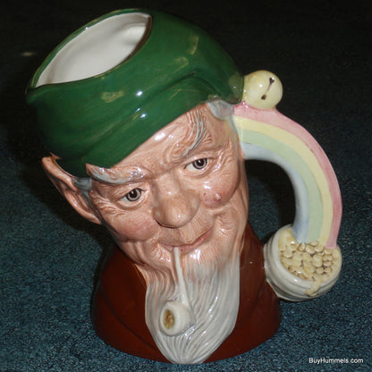 "Leprechaun" Royal Doulton Character Toby Jug D6847 - Large 7"